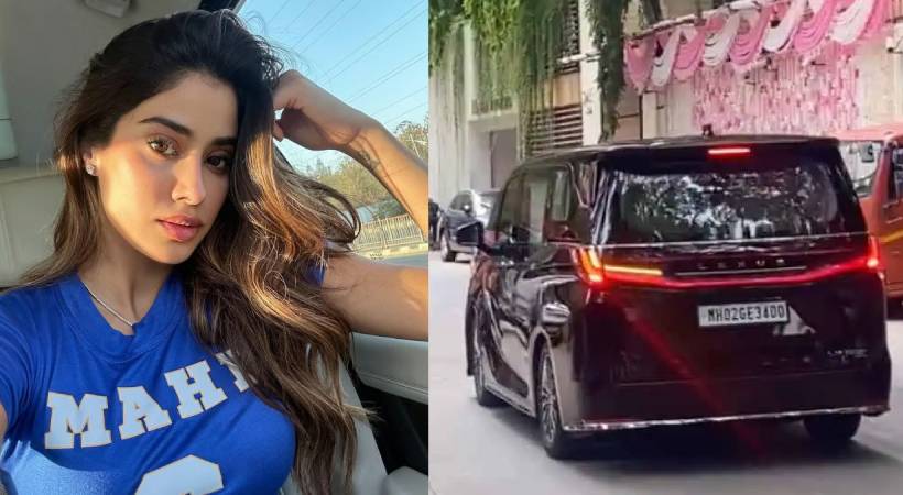 janhvi_kapoor_Lexus-Car