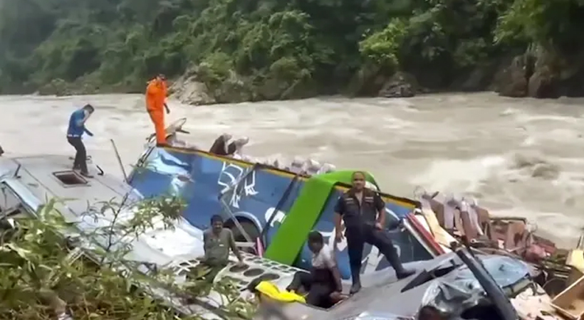 nepal bus accident