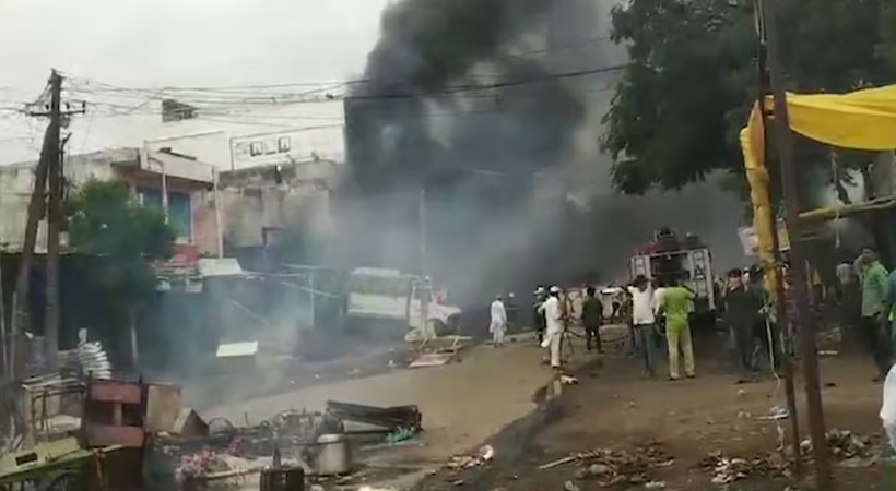 telangana protest