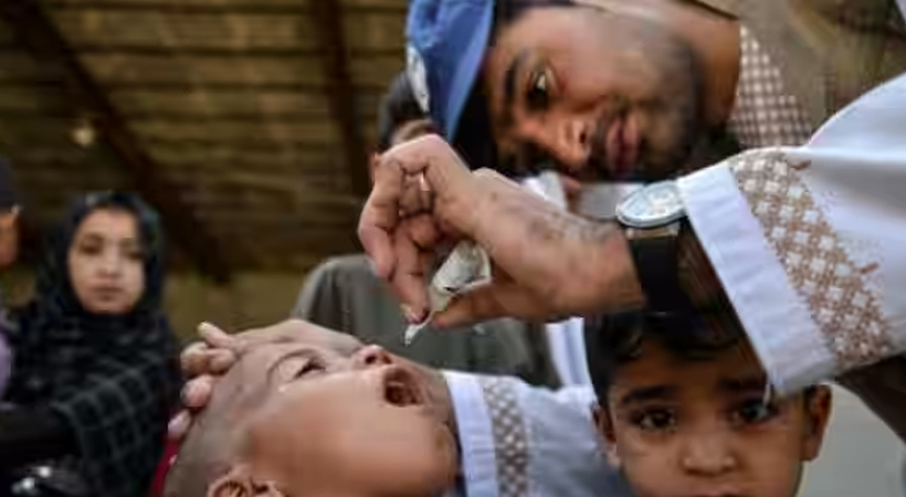 gaza polio