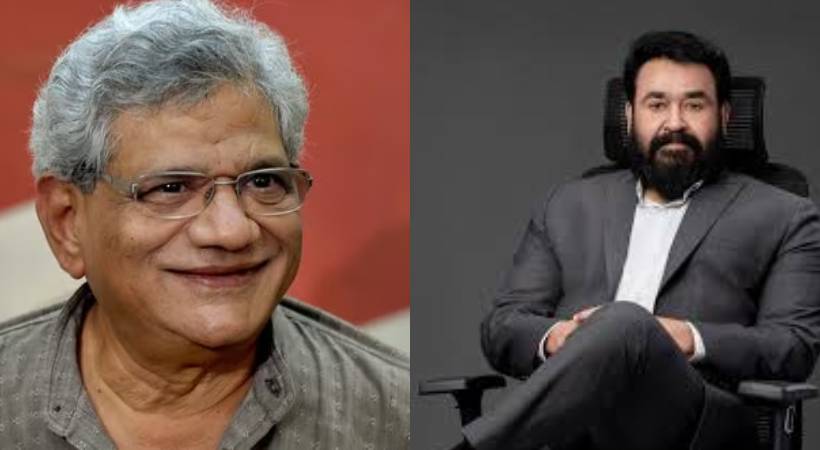 sitaram yechury Mohanlal