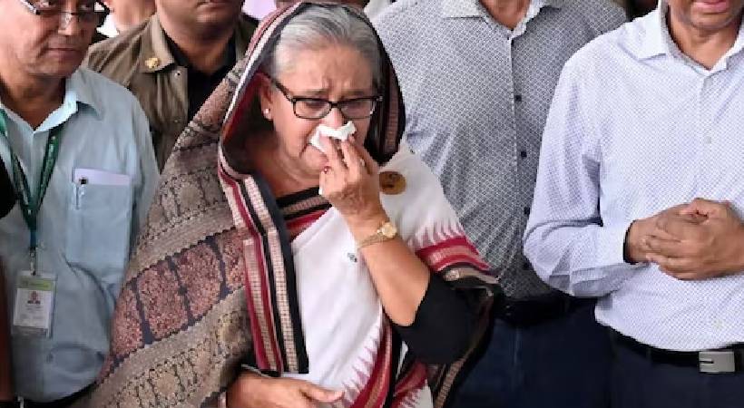 Hasina's resignation