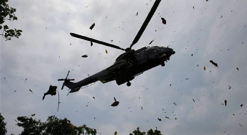 helicopter crashes Nigeria