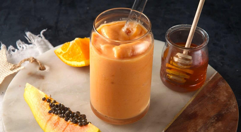 papaya smoothie