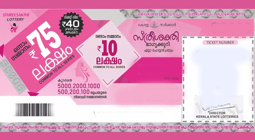 sthree sakthi lottery result