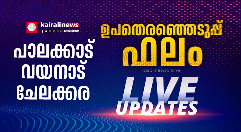 Palakkad-Wayanad-CHelakkara-Byelection_Result_Live-Updates