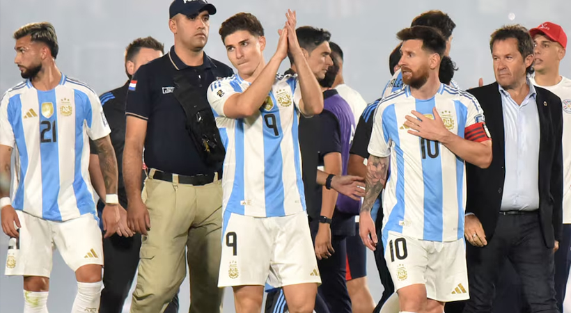 Argentina Fall In Paraguay