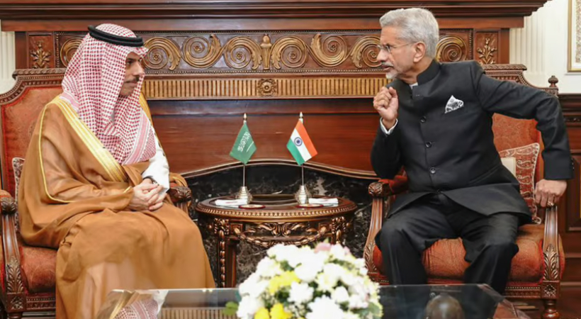 Jaishankar Meets Saudi Foreign Minister