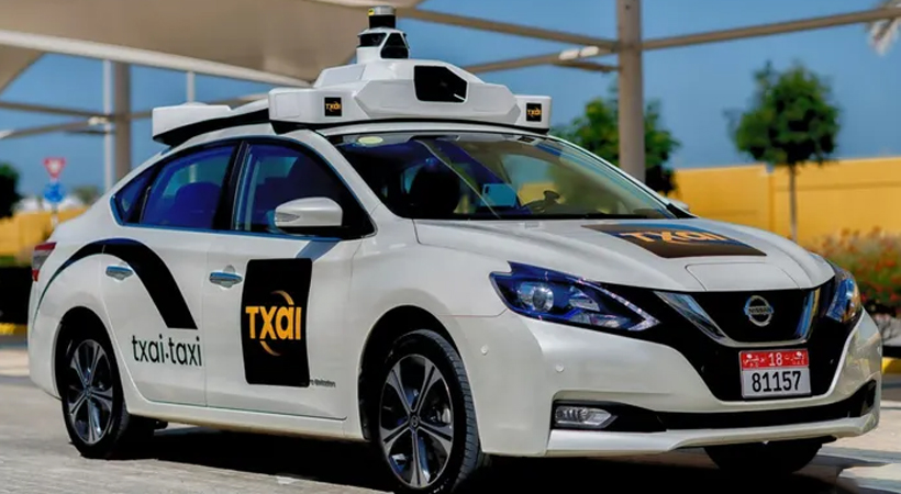 driverless taxi abu dabi