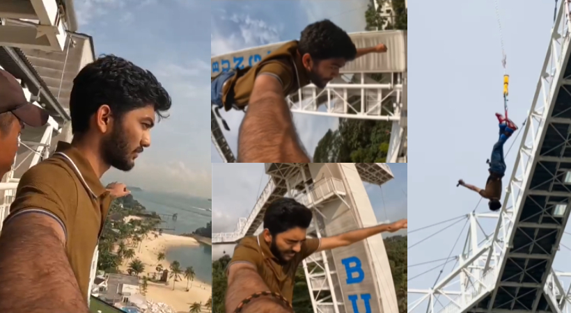 gukesh bungee jump