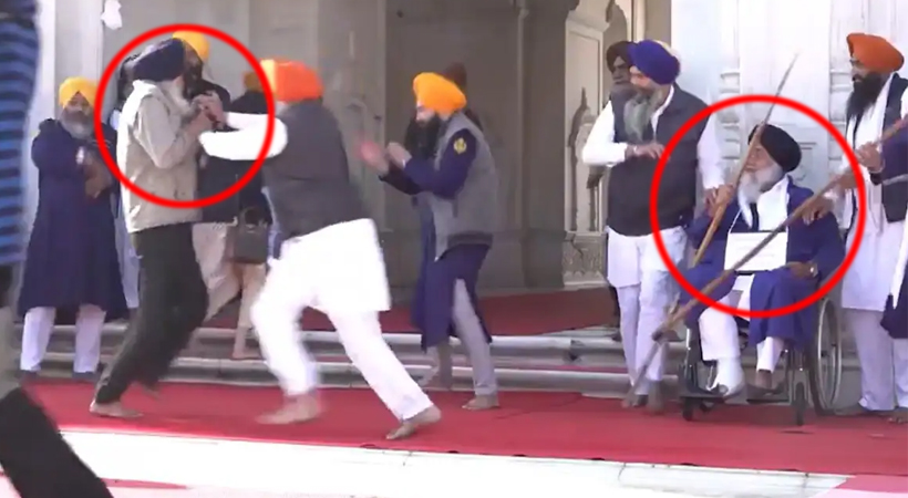 sukhbir singh badal gun shot