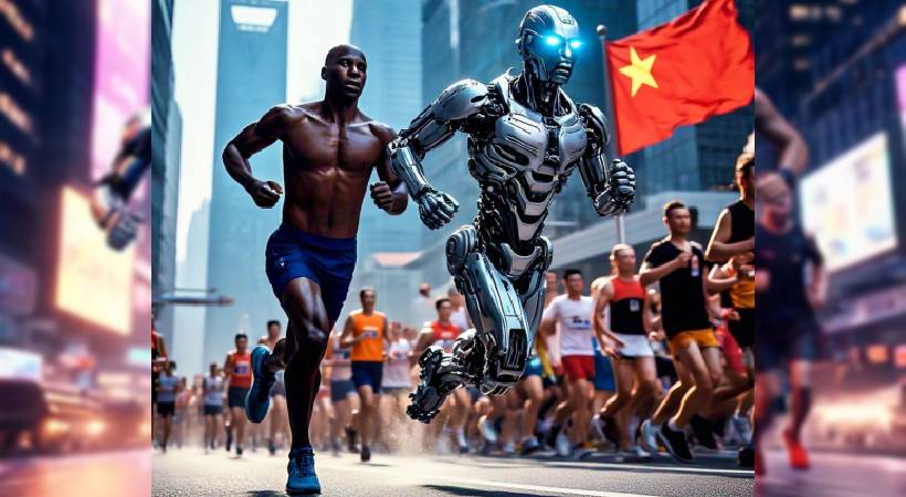 Human Robot Marathon