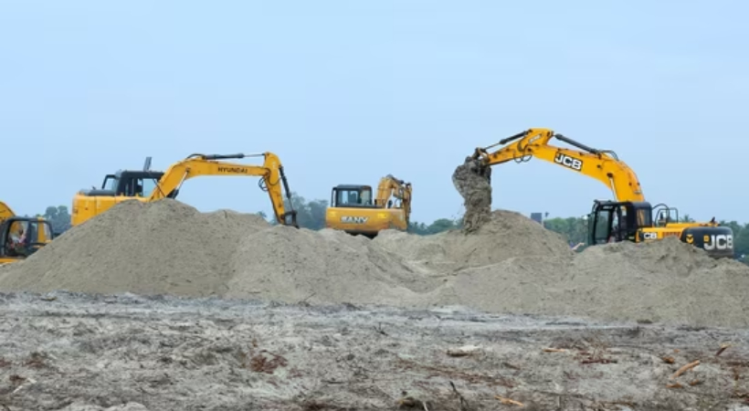 SAND MINING