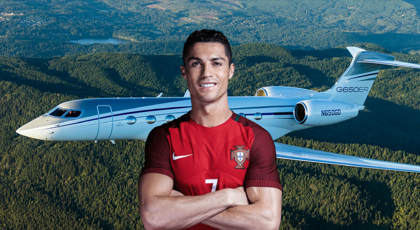 ronaldo buys new private jet